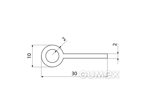 SILIKONPROFILE I-FORM